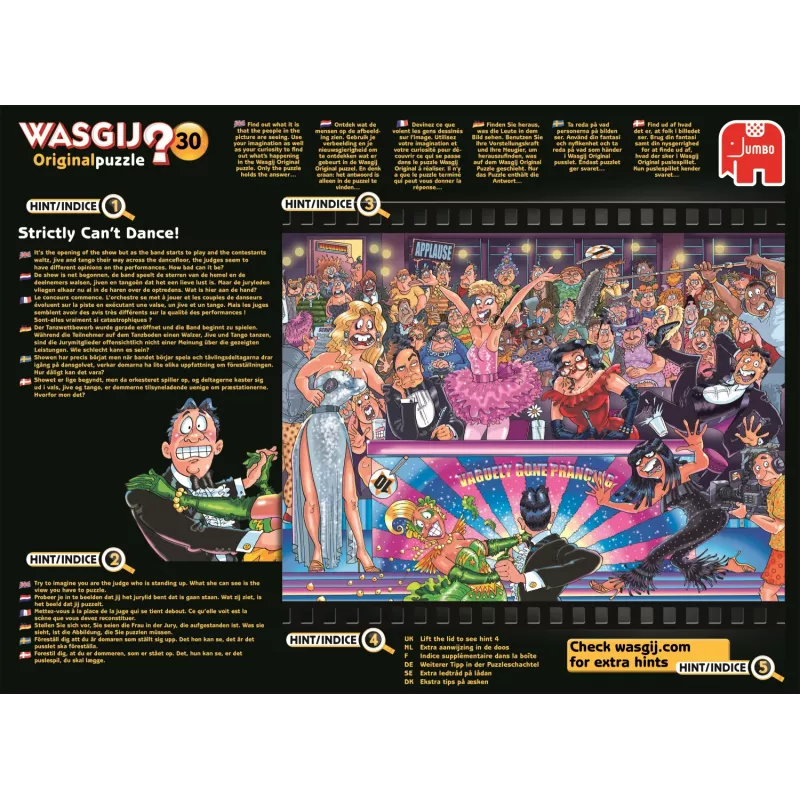 Jumbo Wasgij Original 30 pusle 1000 tk Koomiksid 1000 tk