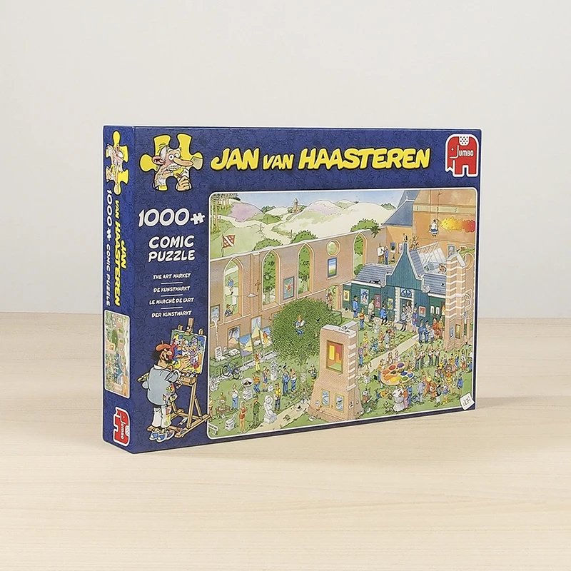 Jan van Haasteren Kunstturg 1000 tükki, 1000 tk, Koomiksid, 12 a