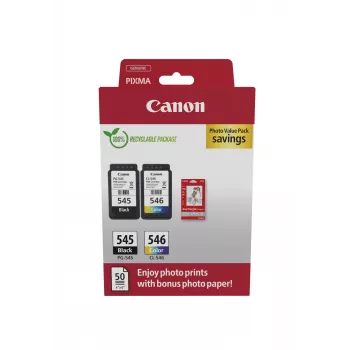 Canon 8287B008 tindikassett 2 tk Originaal must, tsüaan, magenta, kollane