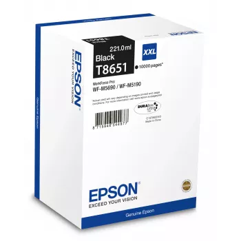 Prindikassett Epson C13T865140 must