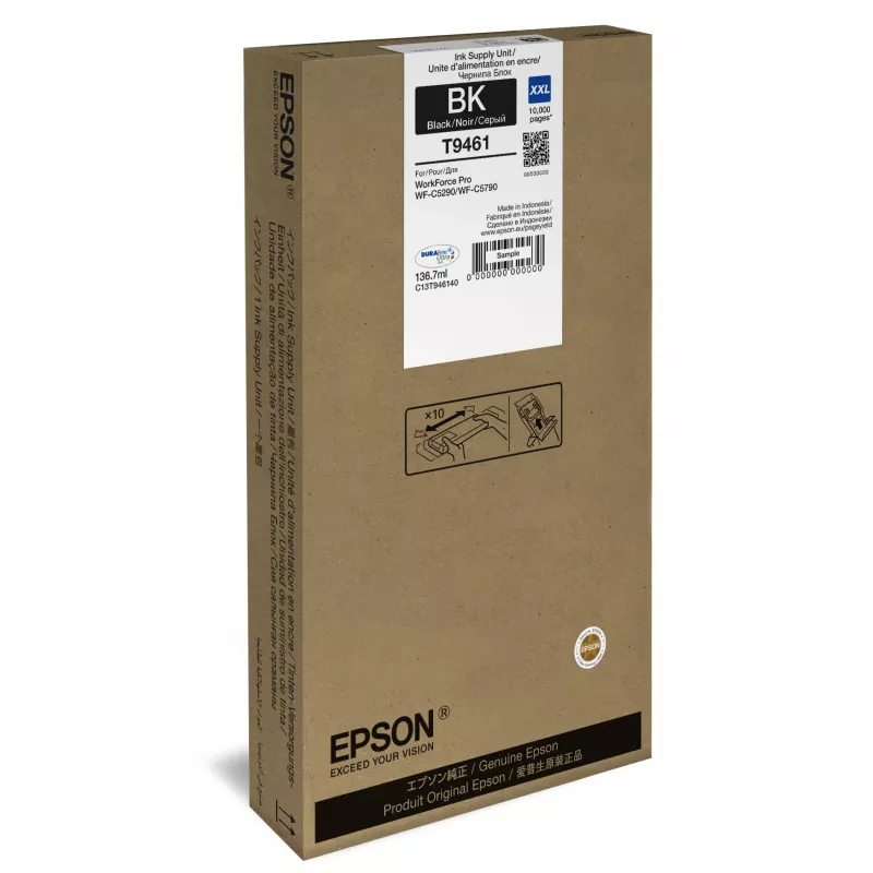 Epson WF-C5x90 seeria tindikassett XXL Must
