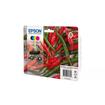 Epson 503 tindikassett 4 tk Originaal standardmahuga must, tsüaan, magenta, kollane