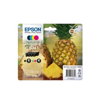 Epson 604 tindikassett 4 tk Originaal standardmahuga must, tsüaan, magenta, kollane