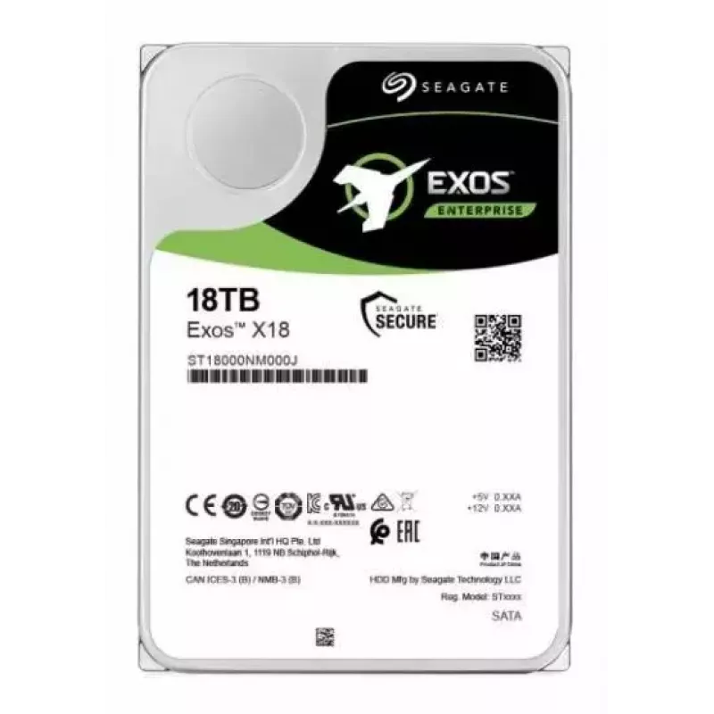 HDD Seagate 18TB 3.5 tolli SATA 6Gb/s ST18000NM000J