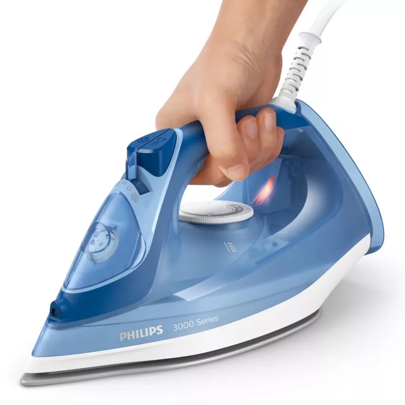 Aurutriikraud Philips 3000 seeria DST3031/20 — 2400 W, 0,3 L veepaak, keraamiline tald, 40 g/min pidev aur