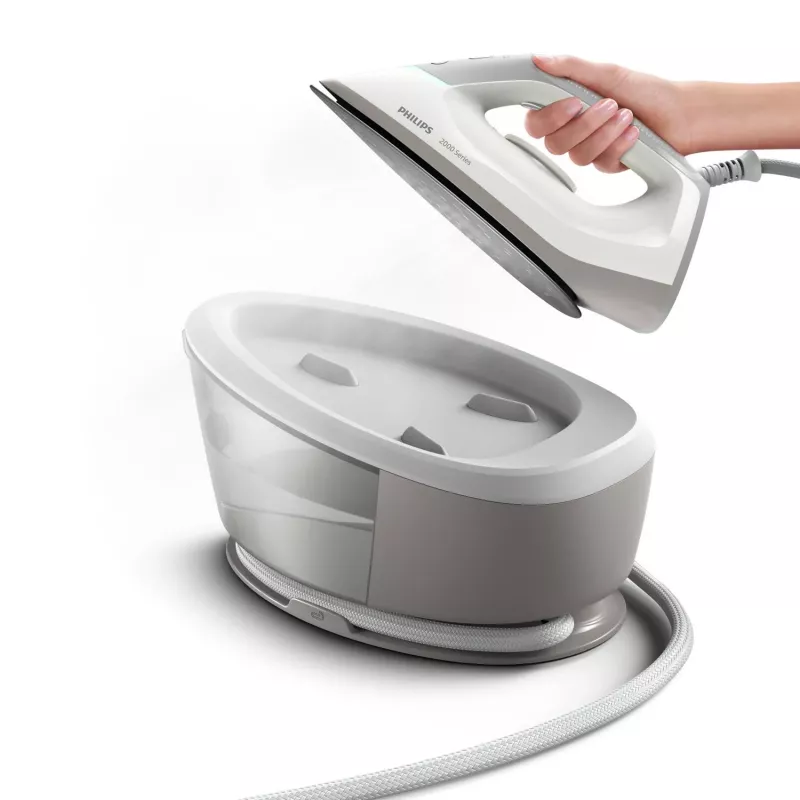 Philips 2000 seeria PSG2000/80 aurutriikimisjaam 2400 W 1,4 L keraamiline tallatald hall, valge