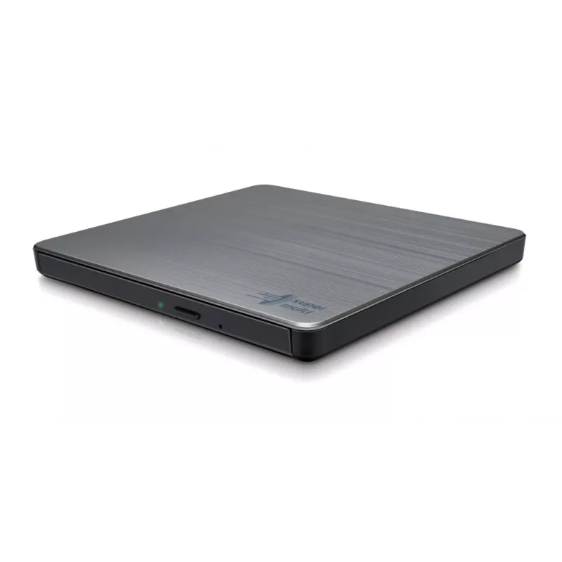 HITACHI-LG DATA STORAGE õhuke Portable DVD-writer - Gp60nw60 - USB 2.0 - Silver