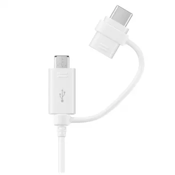 Samsung EP-DG930 USB-kaabel USB 2.0 1,5 m USB A USB C/Micro-USB B Valge