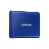 Väline SSD Samsung T7 Portable 1 TB, USB-C 3.2 Gen 2, NVMe, AES-256 riistvaraline krüpteerimine, sinine