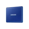 Väline SSD Samsung T7 Portable 1 TB, USB-C 3.2 Gen 2, NVMe, AES-256 riistvaraline krüpteerimine, sinine