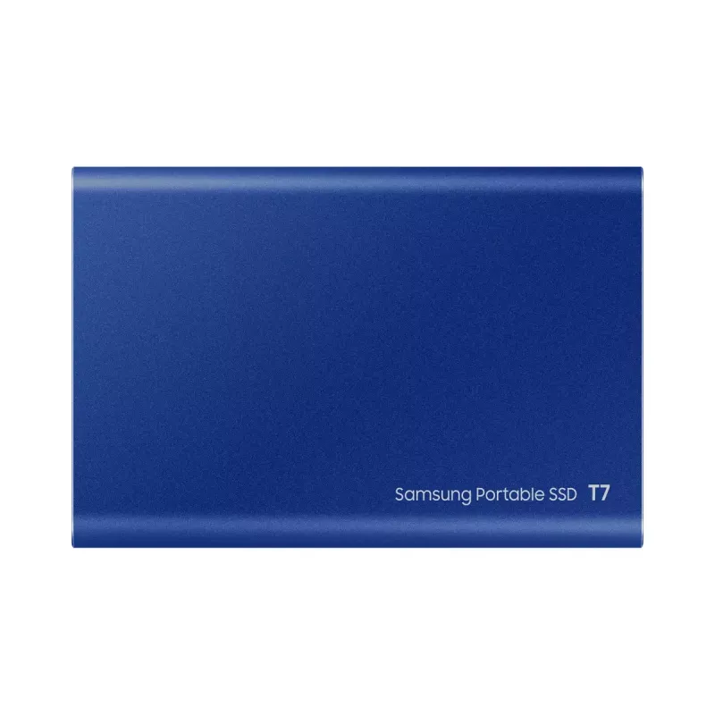 Väline SSD Samsung T7 Portable 1 TB, USB-C 3.2 Gen 2, NVMe, AES-256 riistvaraline krüpteerimine, sinine