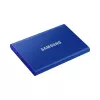 Väline SSD Samsung T7 Portable 1 TB, USB-C 3.2 Gen 2, NVMe, AES-256 riistvaraline krüpteerimine, sinine