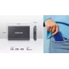 Väline SSD Samsung T7 Portable 1 TB, USB-C 3.2 Gen 2, NVMe, AES-256 riistvaraline krüpteerimine, sinine
