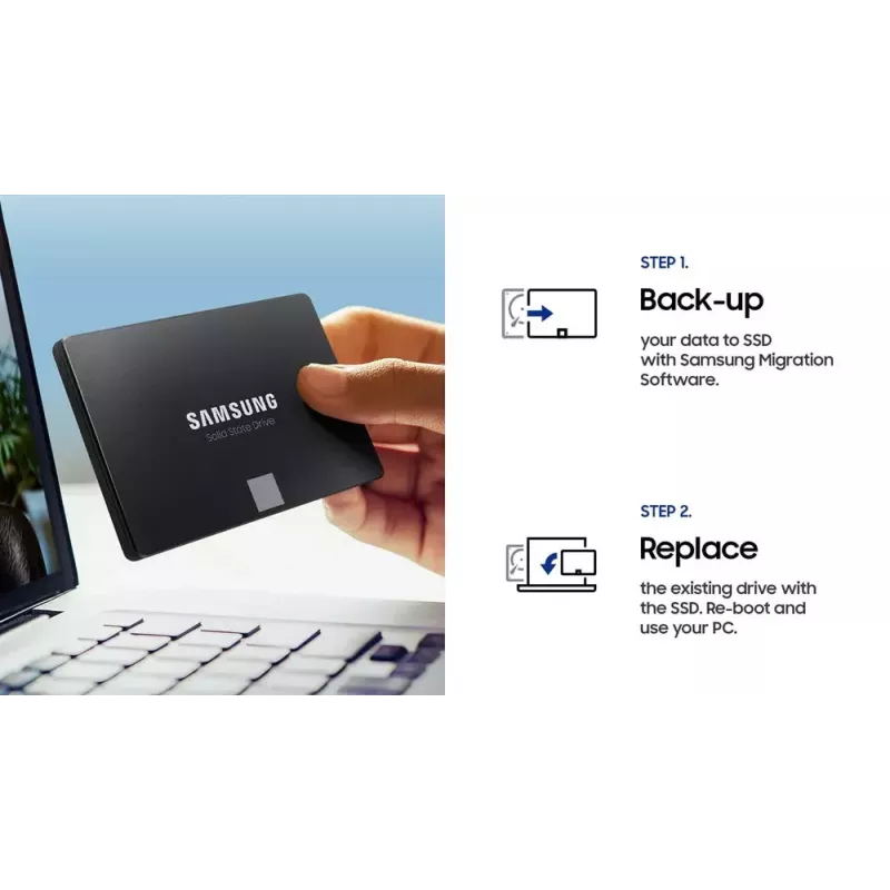 SSD-draiv Samsung 4000 GB 2,5-tolline SATA III MZ-77E4T0B/EU