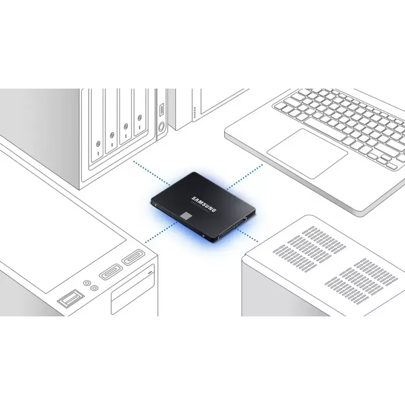 SSD-ketas Samsung 2000 GB 2,5 tolli SATA III MZ-77E2T0B/EU