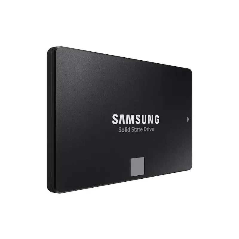 SSD 2,5-tolline Samsung 870 EVO 1000 GB — SATA III, lugemiskiirus 560 MB/s, kirjutamiskiirus 530 MB/s, must