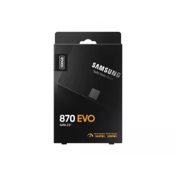 Samsung 870 EVO 500 GB 2.5 tolli Serial ATA III V-NAND MLC