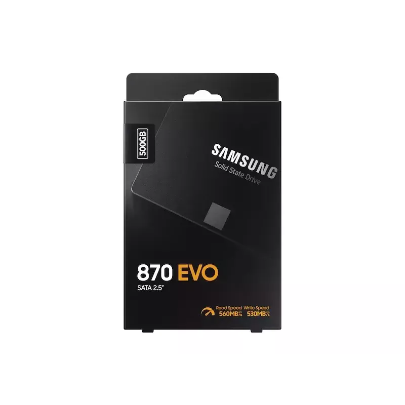 Samsung 870 EVO 500 GB 2.5 tolli Serial ATA III V-NAND MLC
