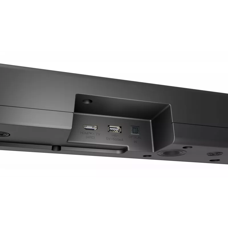 Soundbar LG S60T 3.1 kanaliga, 340 W RMS, juhtmeta bassikõlar, Bluetooth 5.3, HDMI ARC, optiline sisend, USB, must