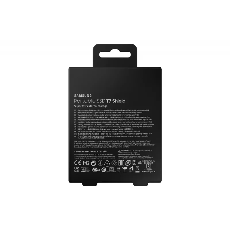 Samsung MU-PE2T0S 2 TB USB USB-C 3.2 Gen 2 (3.1 Gen 2) Must