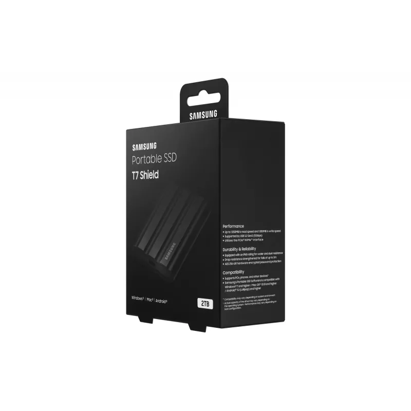 Samsung MU-PE2T0S 2 TB USB USB-C 3.2 Gen 2 (3.1 Gen 2) Must
