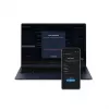 Väline SSD Samsung MU-PE1T0K 1TB kaasaskantav NVMe USB USB-C 3.2 Gen 2, beež, kummist korpus, veekindel