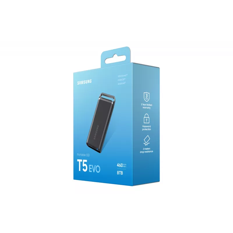 Samsung MU-PH8T0S 8 TB 3.2 Gen 1 (3.1 Gen 1) Must