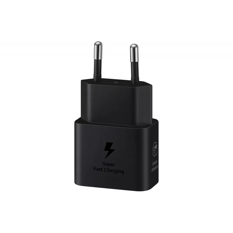 Laadija Samsung EP-T2510 25W USB‑C siseruumide kiirlaadimine, must, 1 m kaabel