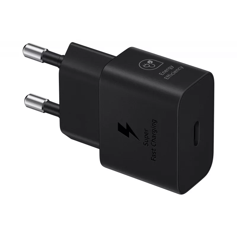 Laadija Samsung EP-T2510 25W USB‑C siseruumide kiirlaadimine, must, 1 m kaabel