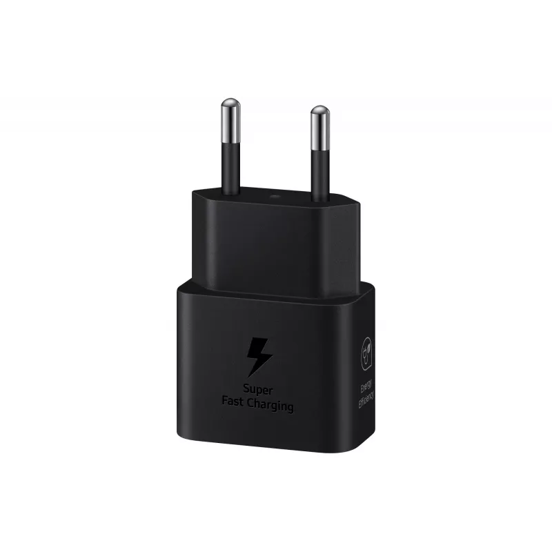 Laadija Samsung EP-T2510 25W USB‑C siseruumide kiirlaadimine, must, 1 m kaabel