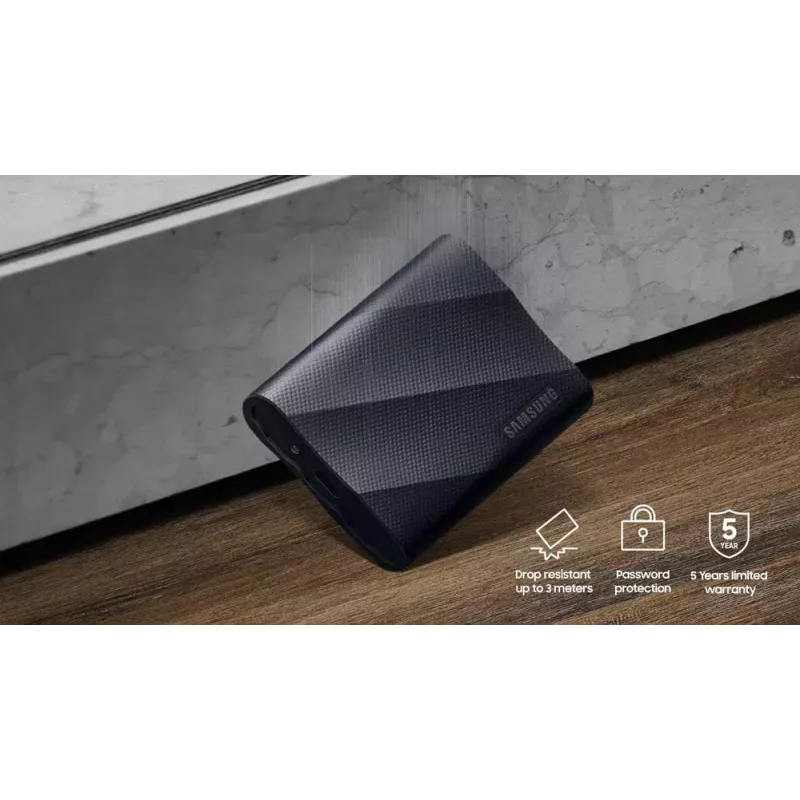Samsung MU-PG2T0B 2 TB USB USB-C USB 3.2 Gen 2x2 Must