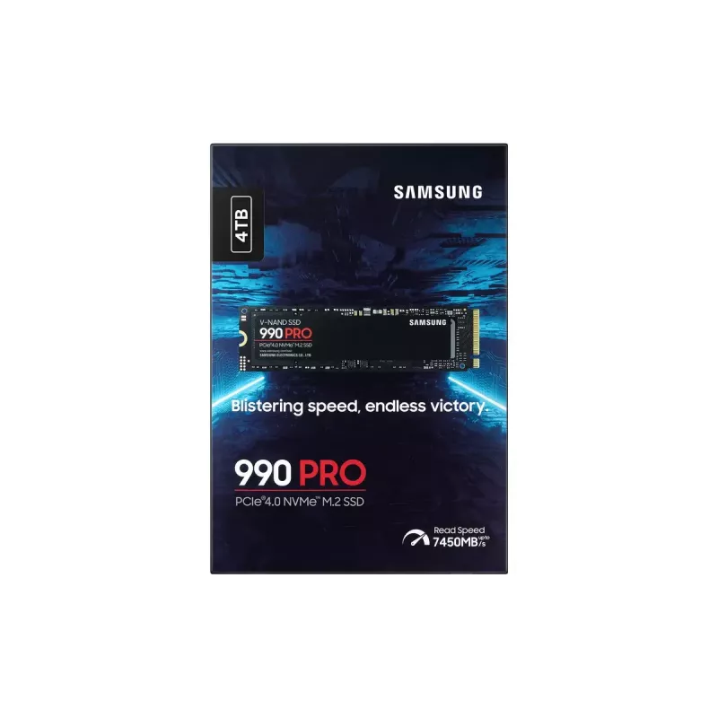 SSD-ketas Samsung 990 PRO 4 TB M.2 PCI Express 4.0 NVMe V-NAND MLC