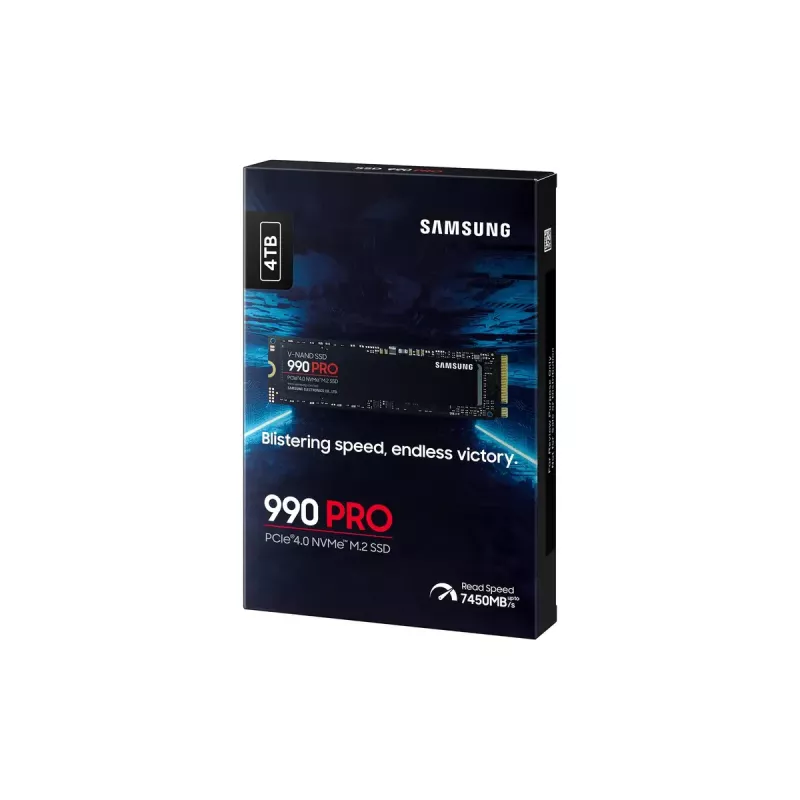 SSD-ketas Samsung 990 PRO 4 TB M.2 PCI Express 4.0 NVMe V-NAND MLC