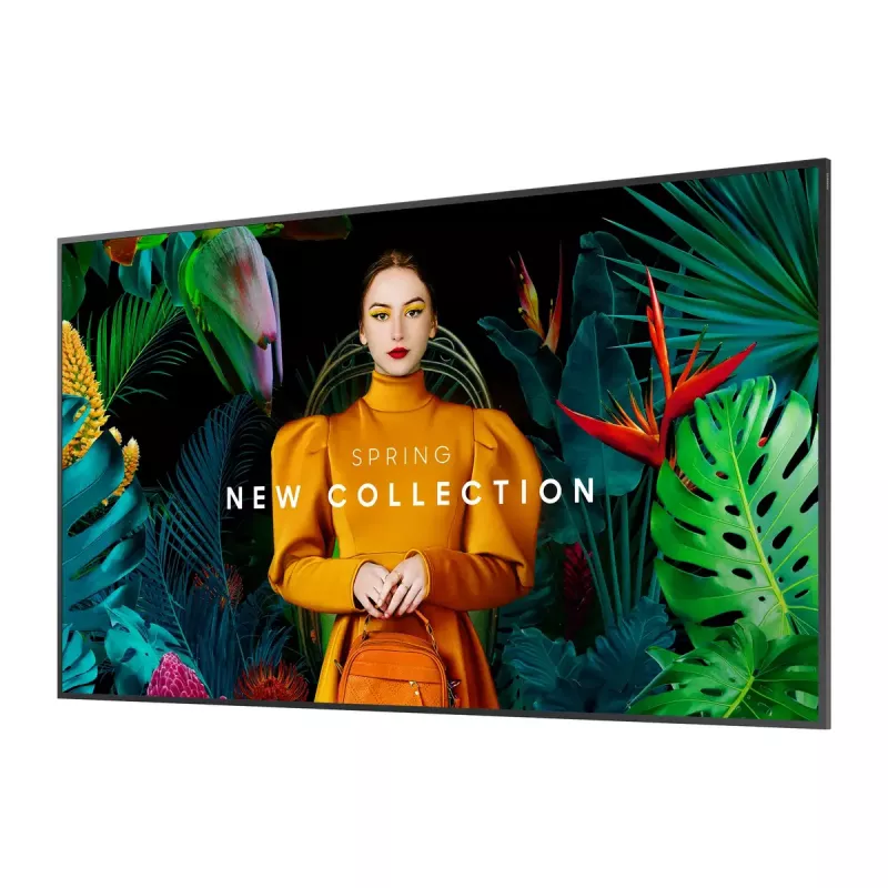 Samsung QB65C Digitaalne märgistus lameekraan 165,1 cm (65 tolli) LCD Wi-Fi 350 cd/m² 4K Ultra HD Must Sisseehitatud protsessor Tizen 7.0 16/7
