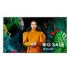 Samsung QB75C Digitaalne märgistus lameekraan 190,5 cm (75 tolli) LCD Wi-Fi 350 cd/m² 4K Ultra HD Must Sisseehitatud protsessor Tizen 16/7