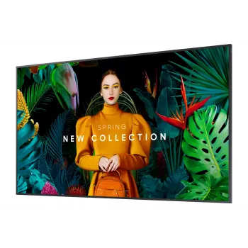 Samsung QB85C Digitaalne märgistus lameekraan 2.16 m (85 tolli) LCD Wi-Fi 350 cd/m² 4K Ultra HD Must Sisseehitatud protsessor Tizen 16/7