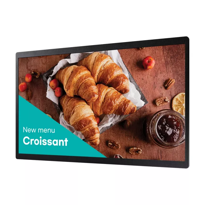 Samsung QB24C Digitaalne infotahvel lameekraan 61 cm (24 tolli) LED Wi-Fi 250 cd/m² Full HD Must Sisseehitatud protsessor Tizen 16/7