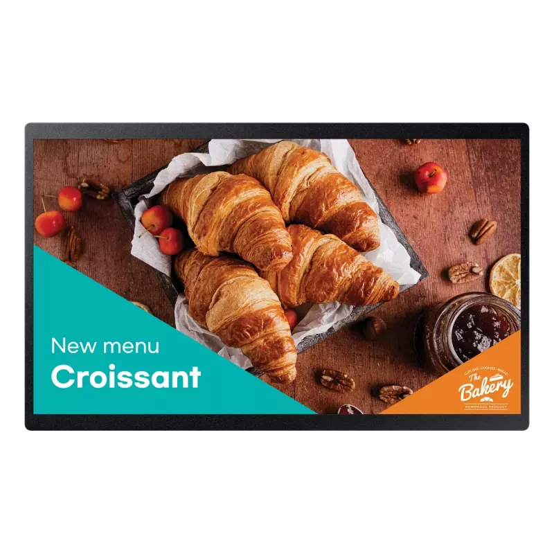 Samsung QB24C Digitaalne infotahvel lameekraan 61 cm (24 tolli) LED Wi-Fi 250 cd/m² Full HD Must Sisseehitatud protsessor Tizen 16/7