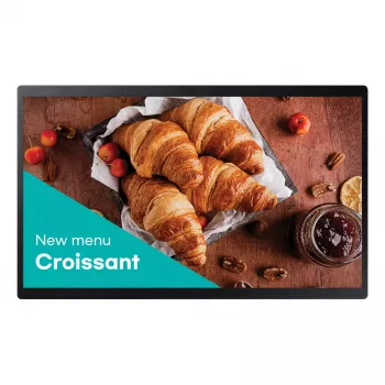 Samsung QB24C Digitaalne infotahvel lameekraan 61 cm (24 tolli) LED Wi-Fi 250 cd/m² Full HD Must Sisseehitatud protsessor Tizen 16/7