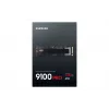 SSD M.2 Samsung 9100 PRO 4 TB PCIe 5.0 NVMe — 2280, lugemiskiirus 14800 MB/s, kirjutamiskiirus 13400 MB/s, V-NAND TLC