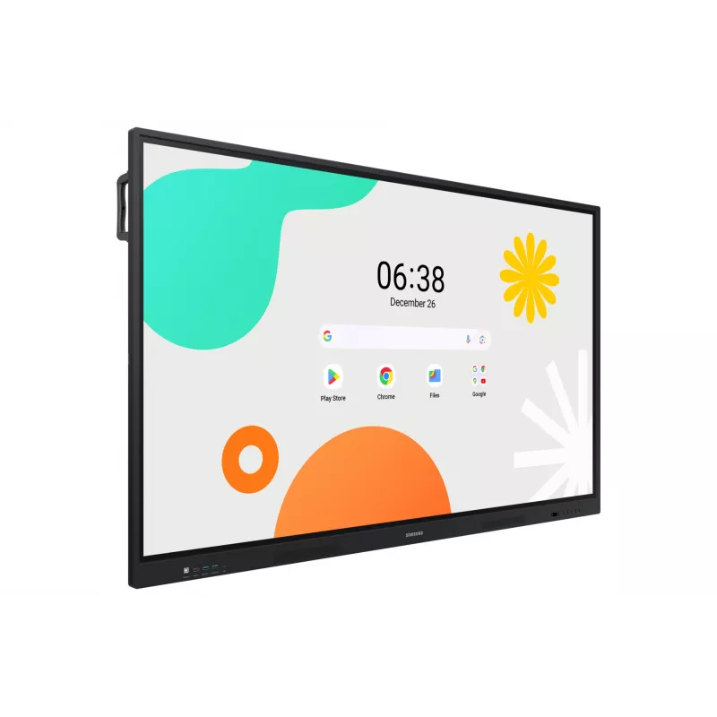 Samsung WA65F interaktiivne tahvel 165,1 cm (65 tolli) 3840 x 2160 pikslit puuteekraaniga must
