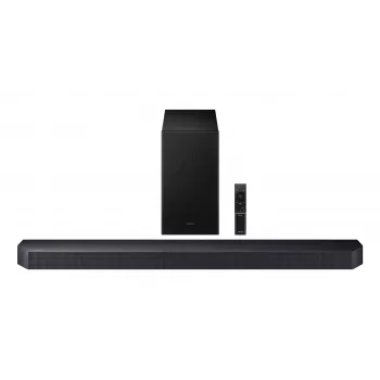 Soundbar Samsung HW-Q600F 3.1.2 kanalit juhtmevaba subwooferiga, Bluetooth, HDR10+ (must)