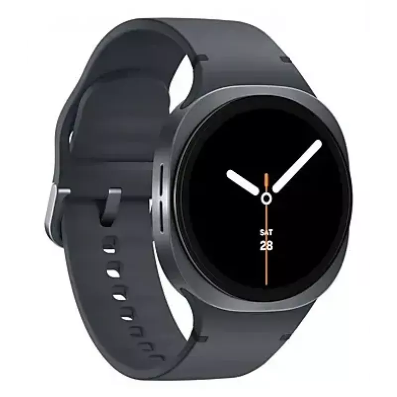 Samsung Galaxy Watch 8 3,3 cm (1,3 tolli) AMOLED 40 mm Digitaalne 438 x 438 pikslit Puuteekraan Graphite Wi-Fi GPS (satelliit)