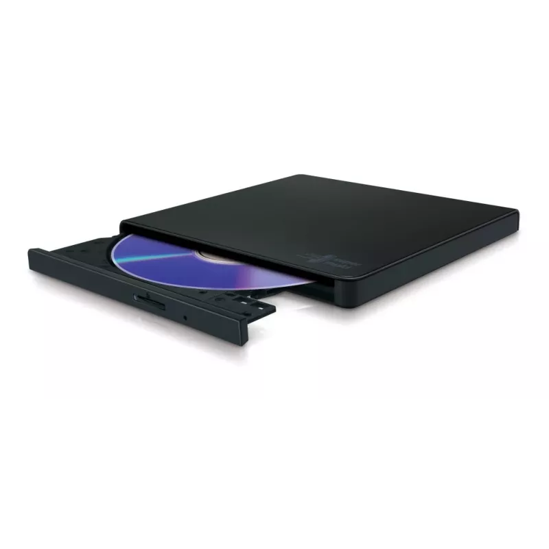 HITACHI-LG DATA STORAGE Õhuke kaasaskantav DVD-kirjutaja – Gp57eb40 – USB 2.0 – Must