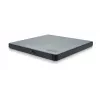 HITACHI-LG DATA STORAGE õhuke kaasaskantav DVD-kirjutaja - Gp57eb40 - USB 2.0 - Hõbedane