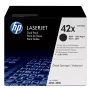 HP 42X 2-pakend kõrge tootlikkusega mustad originaalsed LaserJet toonerikassetid
