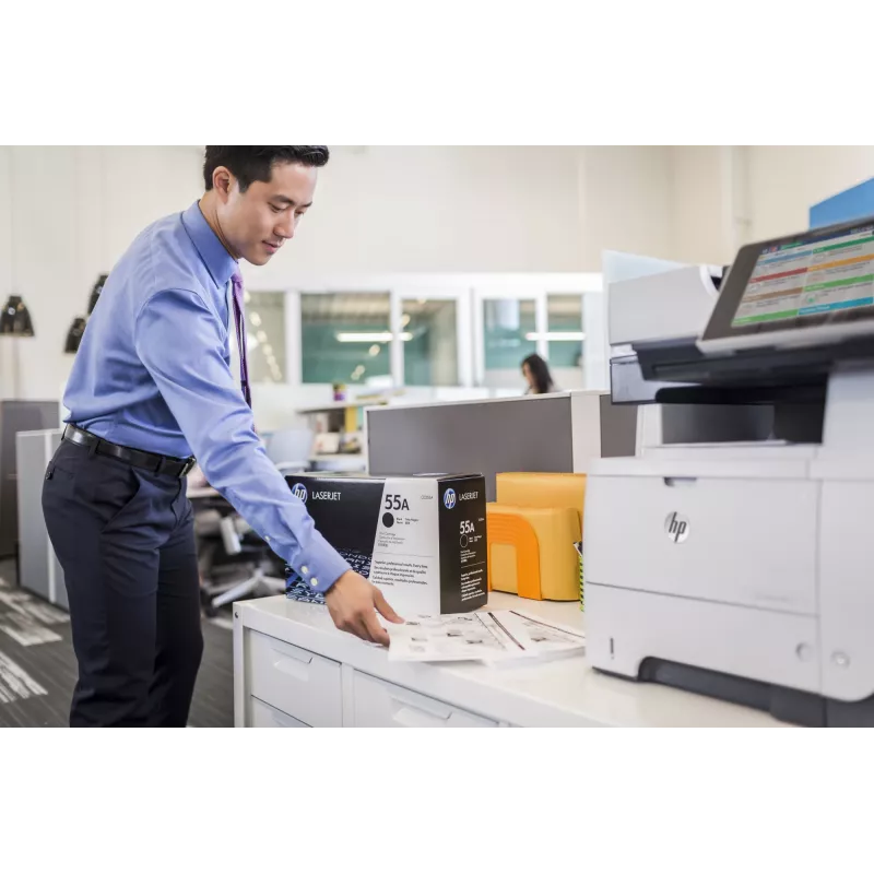 HP 55A must originaalne LaserJet toonerikassett, 6000 lehekülge, must, 1 tk