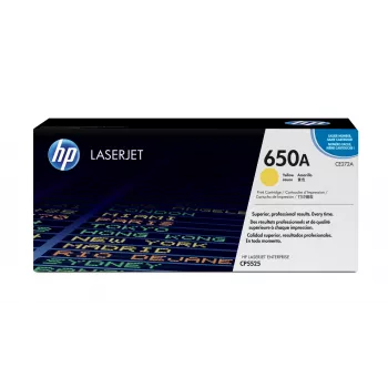 Toner HP Cartridge No 650A HP650A HP 650A 13000 lehekülge Kollane