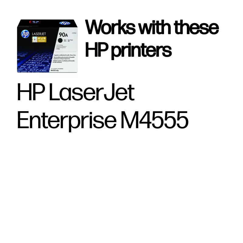 HP 90A must originaal LaserJet toonerikassett
