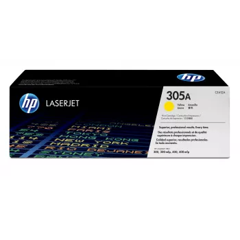 HP 305A kollane originaalne LaserJet toonerikassett, 2600 lehekülge, Kollane, 1 tk